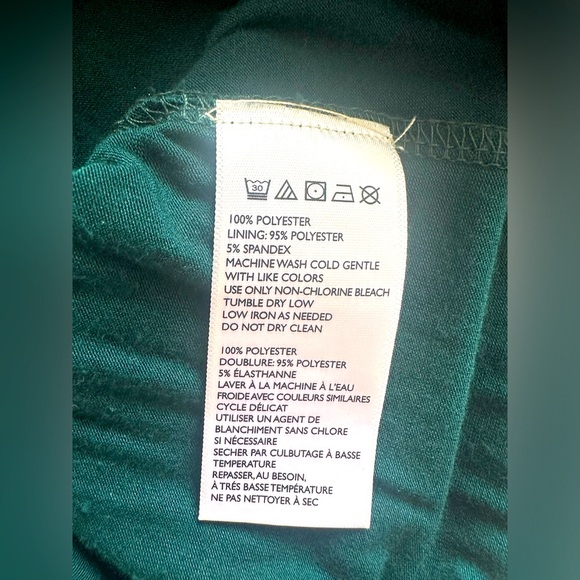 Silence + Noise Green Pleated Midi Dress - Picture 4 of 4